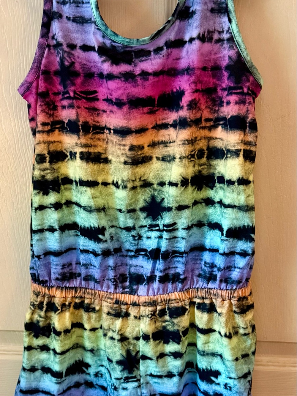 Place Tie-Dye Romper